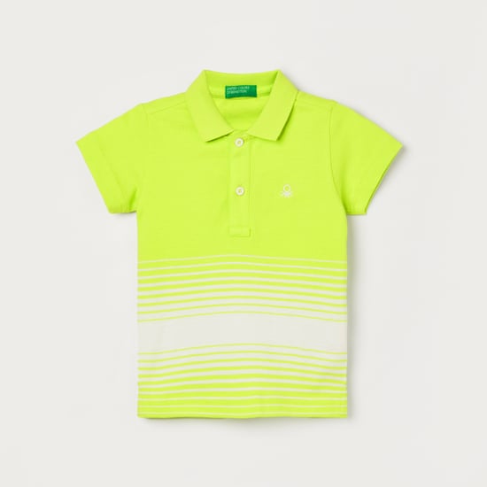 UNITED COLORS OF BENETTON Striped Polo T-shirt