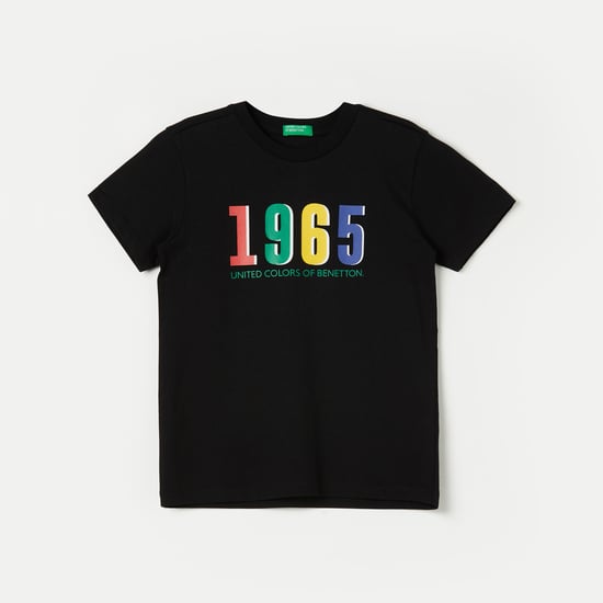 UNITED COLORS OF BENETTON Typographic Print T-shirt