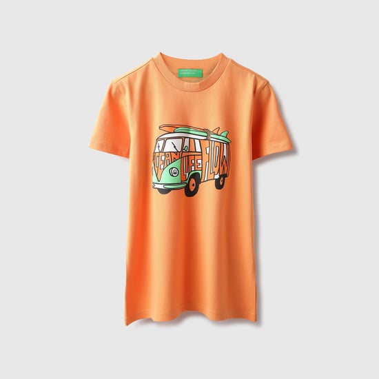 UNITED COLORS OF BENETTON Graphic Print T-shirt