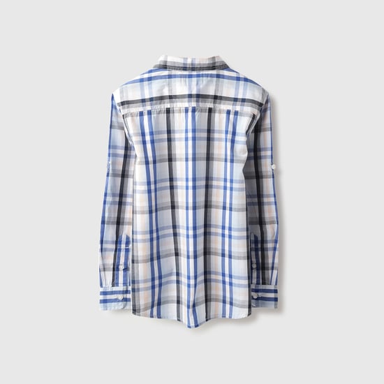 UNITED COLORS OF BENETTON Checked Regular Fit Shirt