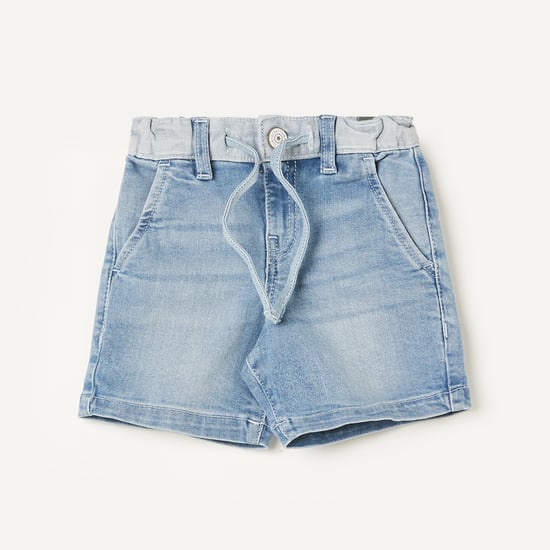 UNITED COLORS OF BENETTON Washed Denim Shorts