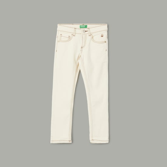 UNITED COLORS OF BENETTON Solid Slim Fit Jeans