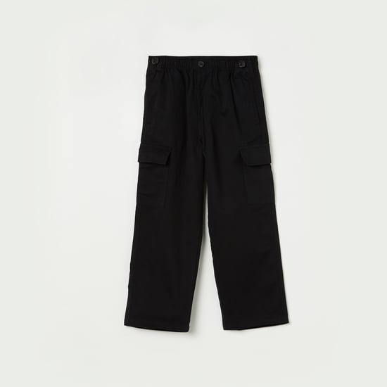 UNITED COLORS OF BENETTON Solid Straight Fit Cargos