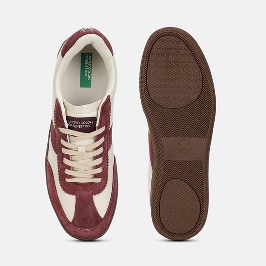 UNITED COLORS OF BENETTON Contrast Panel Sneakers Off White