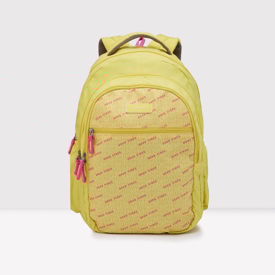 CAPRESE Typographic Print Backpack