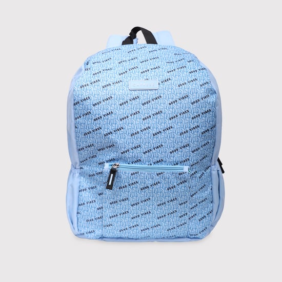 CAPRESE Typographic Print Laptop Backpack