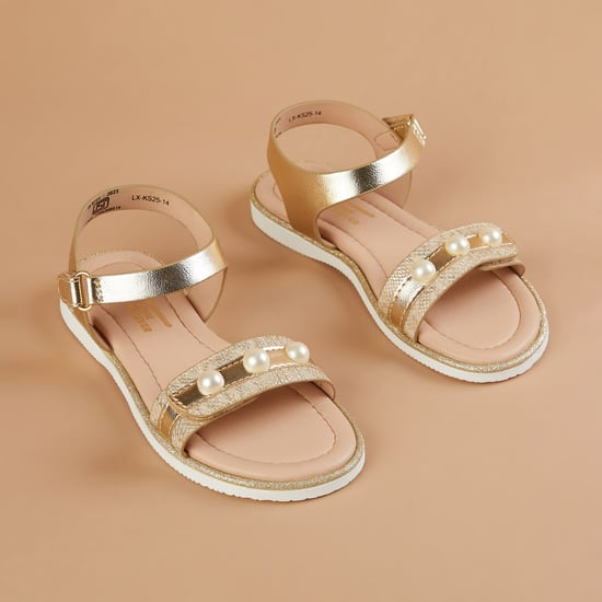FAME FOREVER Embellished Sandals