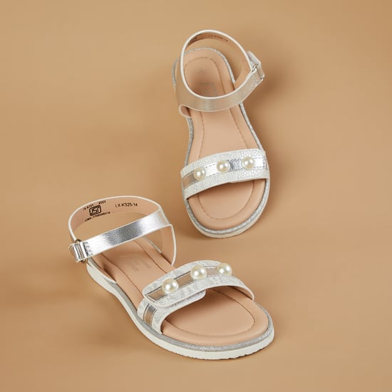 FAME FOREVER Embellished Sandals