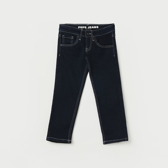 PEPE JEANS Dark Washed Slim Fit Jeans