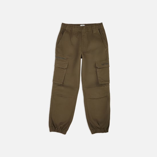 PEPE JEANS Solid Cargo Joggers