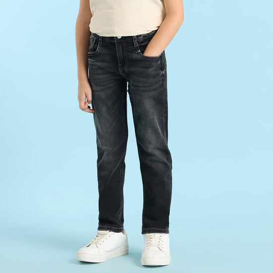 U.S. POLO ASSN. KIDS Washed Regular Fit Jeans