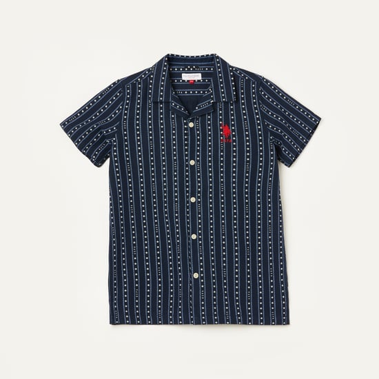 U.S. POLO ASSN. KIDS Printed Shirt