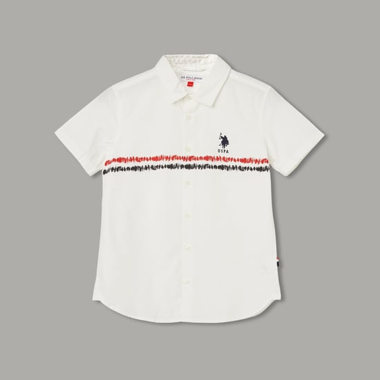 U.S. POLO ASSN. KIDS Printed Shirt
