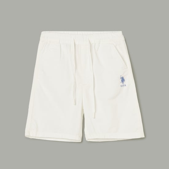 U.S. POLO ASSN. KIDS Solid Regular Fit Shorts