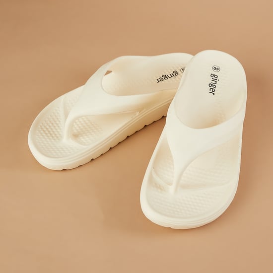 GINGER Strappy Textured Sliders
