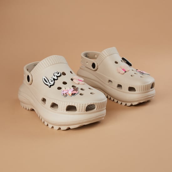 GINGER Platform Clogs with Charms
