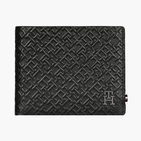 TOMMY HILFIGER Logo Embossed Bi-Fold Wallet