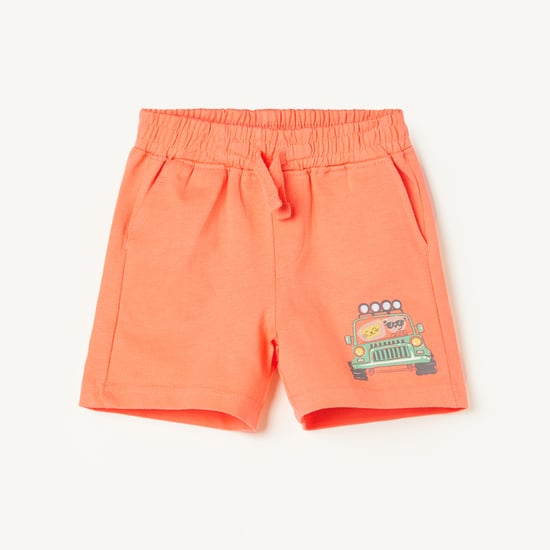 JUNIORS Graphic Print Shorts
