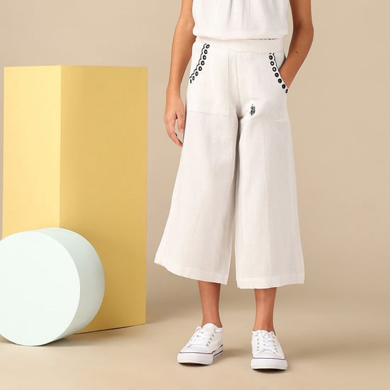 U.S. POLO ASSN. KIDS Embroidered Culottes