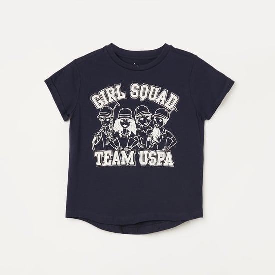 U.S. POLO ASSN. KIDS Printed T-shirt