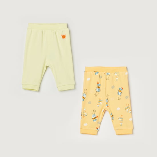 FS MINI KLUB Assorted Joggers - Pack of 2