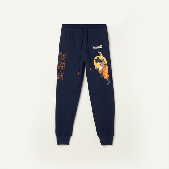 KIDSVILLE Boys Dragon Ball Z Print Elasticated Joggers