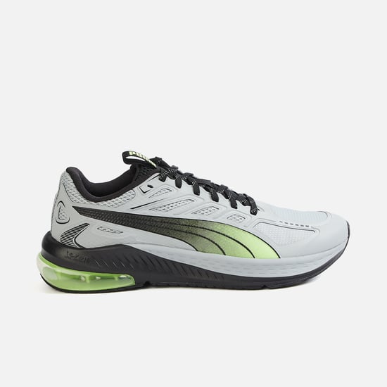 PUMA X-Cell Lightspeed Mesh-Panelled Sports Shoes Grey