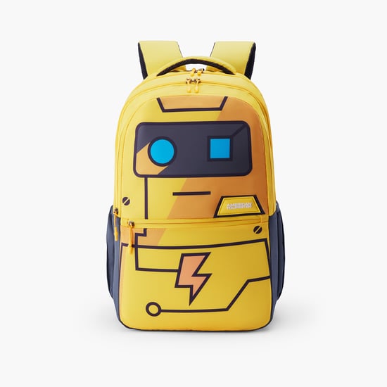 AMERICAN TOURISTER Toodle 4.0 Robot Print Backpack with Raincover