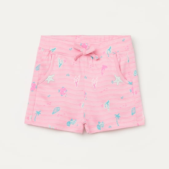 JUNIORS Printed Elasticated Shorts