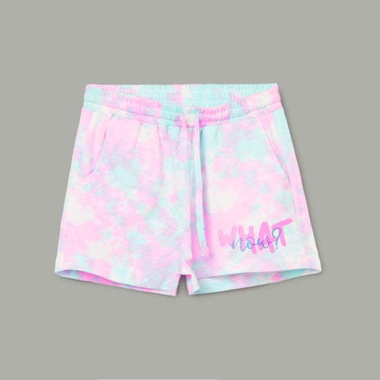 FAME FOREVER Tie & Dye Shorts
