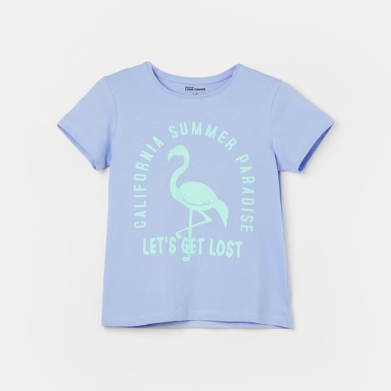 FAME FOREVER Graphic Print T-shirt