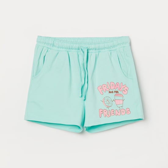 FAME FOREVER Printed Shorts