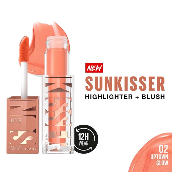 MAYBELLINE NEW YORK Sunkisser Highlighter + Blush - Uptown Glow - 4.7g