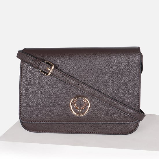 ALLEN SOLLY Metal Accent Sling Bag
