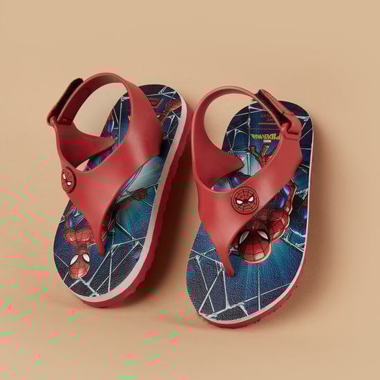 FAME FOREVER Spiderman Thong Strap Flip-Flops