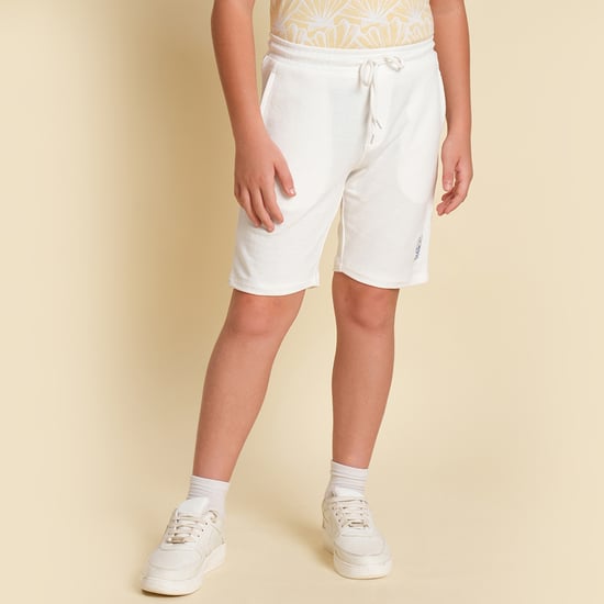 JACK JONES JUNIOR Boys Solid Shorts