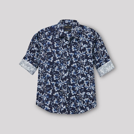 RUFF KIDS Floral Print Shirt