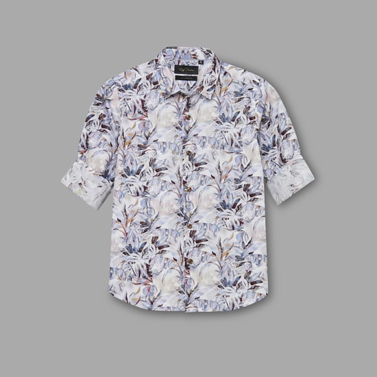RUFF KIDS Tropical Print Full Sleeves Shirt