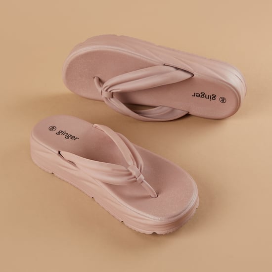 GINGER Platformed Flip-Flops