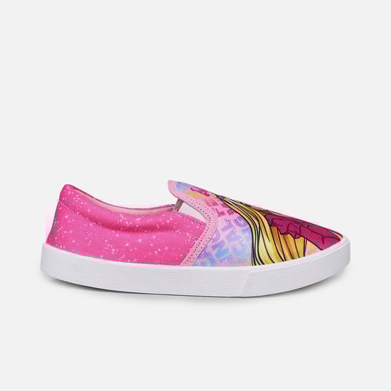 BIOWORLD Barbie Print Slip-On Shoes
