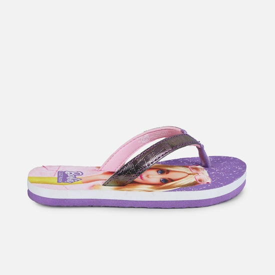 BIOWORLD Barbie Print Flip-Flops