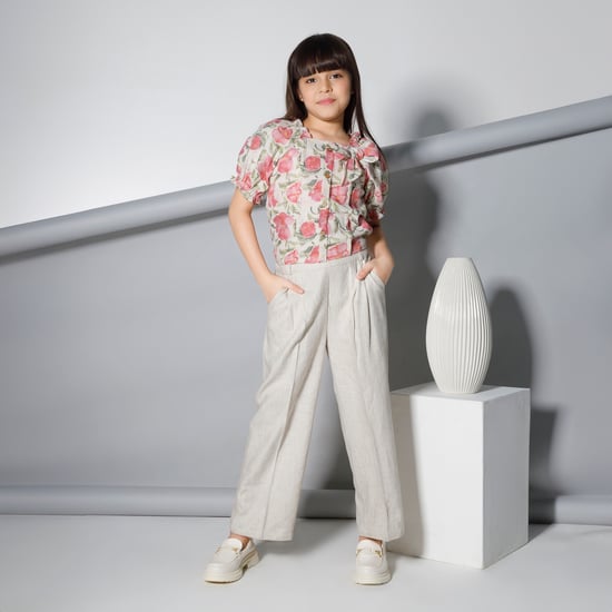 PEPPERMINT Printed Top with Trousers