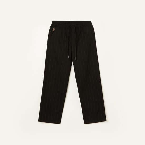 U.S. POLO ASSN. KIDS Striped Relaxed Fit Trousers