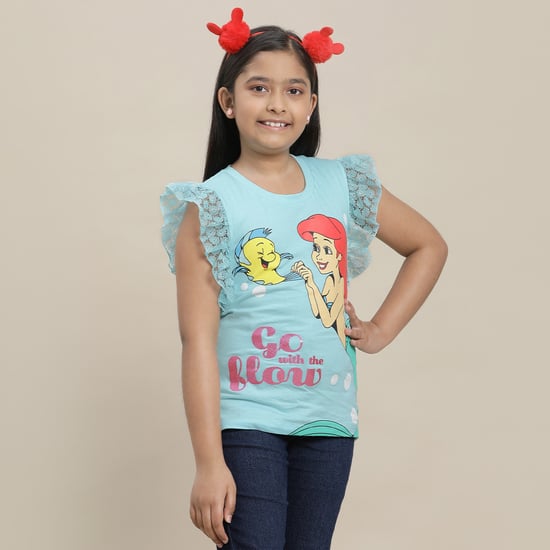KIDSVILLE Disney Princess Printed T-shirt