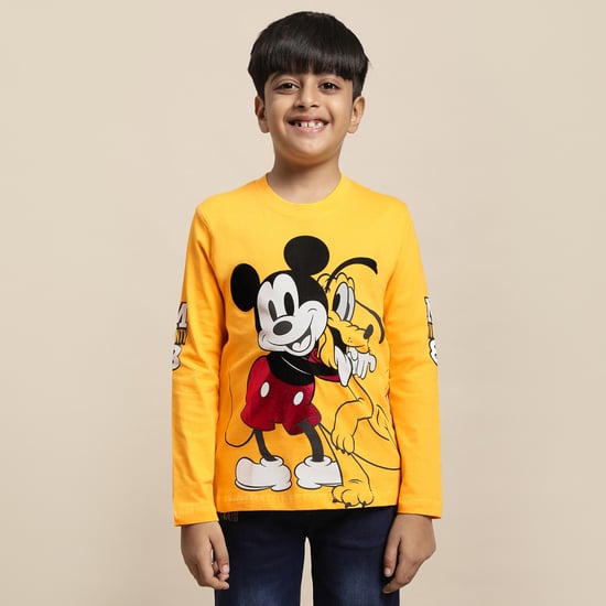 KIDSVILLE Mickey & Friends Printed T-shirt