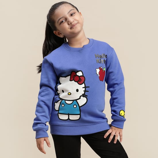KIDSVILLE Hello Kitty Printed Sweatshirt