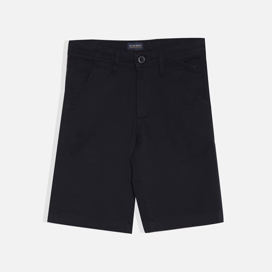 ALLEN SOLLY Solid Shorts
