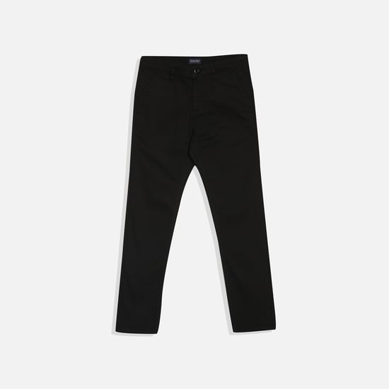 ALLEN SOLLY Solid Slim Fit Trousers