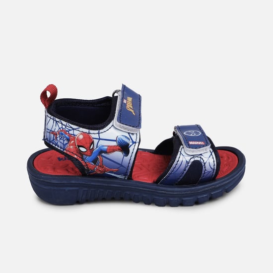 BIOWORLD Spiderman Print Sandals