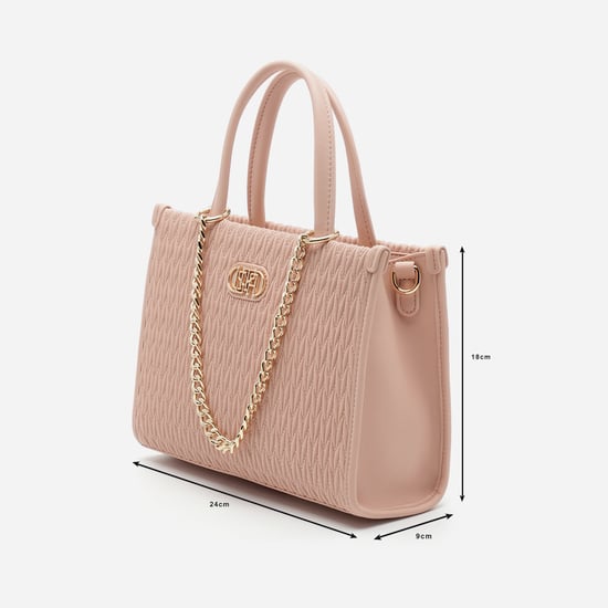 U.S. POLO ASSN. Chloe Quilted Handheld Bag | Beige